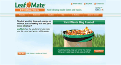 Desktop Screenshot of leafmate.com